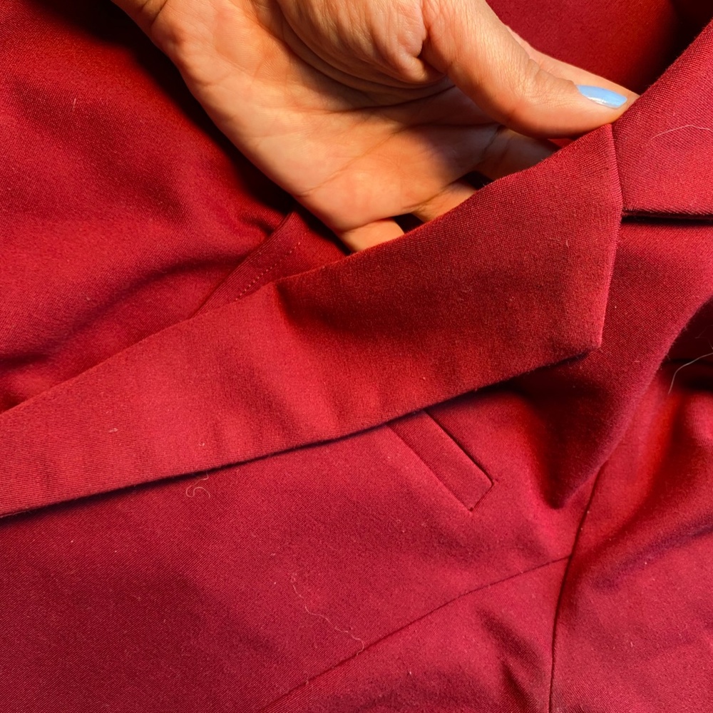 Red Jacket/ (M) Women Blazer